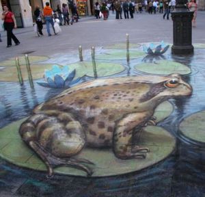 by Julian Beever by Julian Beever
