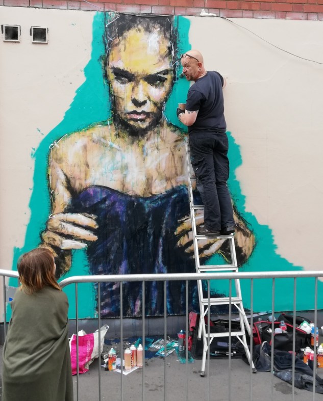 #upfest2018 #streetart #bristol #festival #sprayart #guy_denning