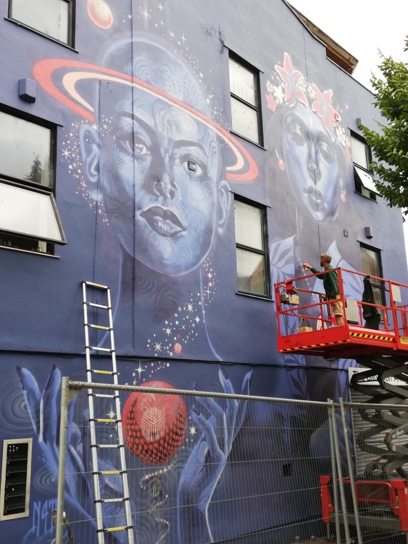 #upfest2018 #streetart #bristol #festival #sprayart