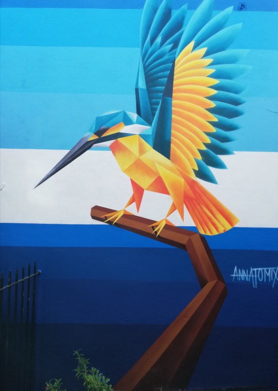 #annatomix #upfest2018 #streetart #bristol #festival #sprayart